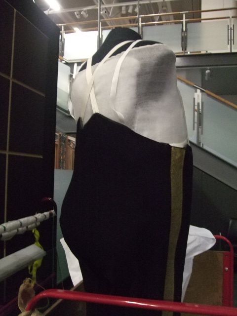 Richard Seddon's Levee Uniform trousers on a padded form