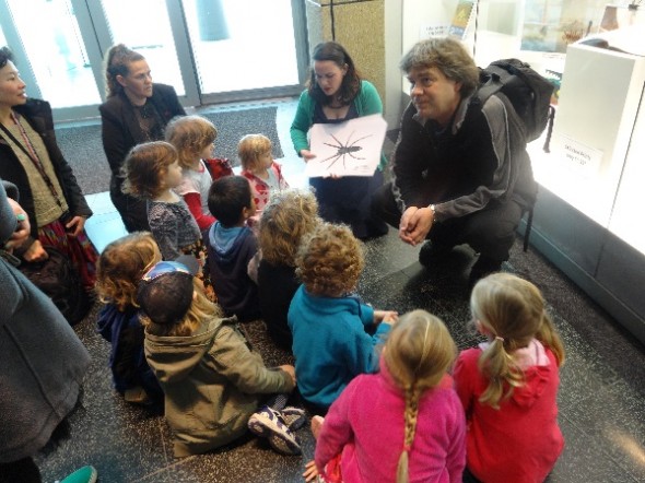 Meeting Rebecca and Phil at Te Papa, Photographer: Newtown Kindy, © Newtown Kindy