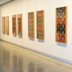 Tukutuku panels in the Kahui Raranga: The Art of tukutuku exhibition. Photographer: Norm Heke © Te Papa