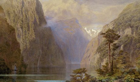 Painting of Milford Sound